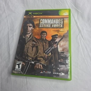 COMMANDOS STRIKE FORCE MICROSOFT XBOX VIDEO GAME NO MANUAL (BLR) - Picture 1 of 7