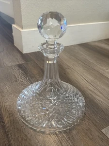 Waterford Crystal ALANA 10 1/2" Envíos Jarra y Tapón Facetado: COMO NUEVO - Imagen 1 de 5