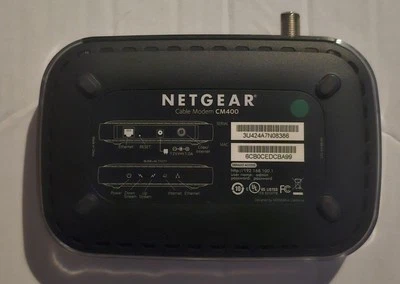 NETGEAR Cable Modem CM400 | For Cable Plans Up to 340 Mbps | DOCSIS 3.0 - Image 1 of 3