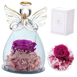 Mother Day Anniversary Birthday Valentine's Day Gifts for Mom Forever Flower - Picture 1 of 7