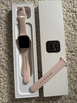 Apple Watch Series 6, 38mm Aluminum Case, GPS, Rose Gold with Box model A2291 - Image 1 of 4