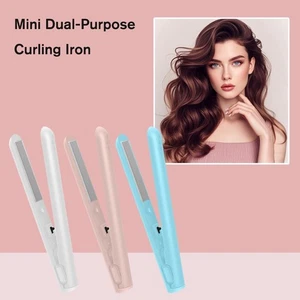Mini USB Doble Propósito Rizador de Pelo 2 en 1 Rizador de Pelo Portátil Rizador de Pelo F6M5 - Imagen 1 de 21