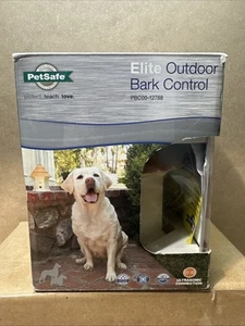 PetSafe Deluxe Elite Outdoor Ultrasonic Bark Control PBC00-12788 Free Shipping - Picture 1 of 3