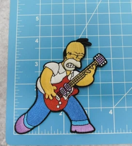 HOMER - SIMPSONS - Embroidered Iron on Patch - Picture 1 of 1