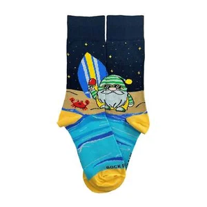 Gnome Surfer Socks from the Sock Panda (Adult Small - Shoe Sizes 2-5) - Picture 1 of 6