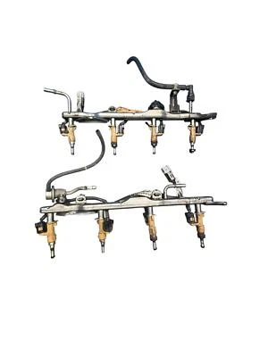 TOYOTA TUNDRA 2014-2021 5,7 L 4X4 JUEGO DE RIELES DE INYECCIÓN DE COMBUSTIBLE IZQUIERDO Y DERECHO (2) *136 K* Foto 1 de 4