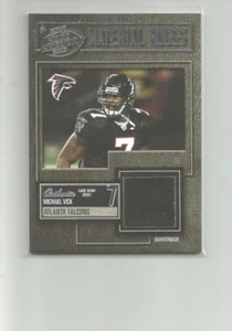 2003 Playoff Hogg Heaven Material Hoggs Silver #MH6 Michael Vick Jersey 053/125  - Picture 1 of 2