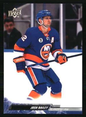 Josh Bailey 2022-23 Upper Deck #113 HOCKEY Card - Image 1 of 2