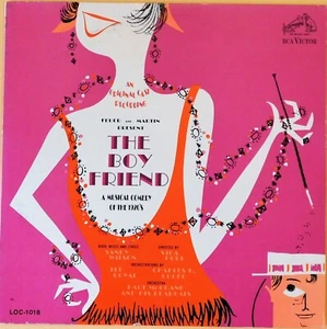 THE BOY FRIEND – USED US VINYL – BROADWAY MUSICAL ORIGINAL CAST - JULIE ANDREWS - Picture 1 of 2