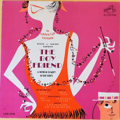 THE BOY FRIEND – USED US VINYL – BROADWAY MUSICAL ORIGINAL CAST - JULIE ANDREWS - Image 1 of 2