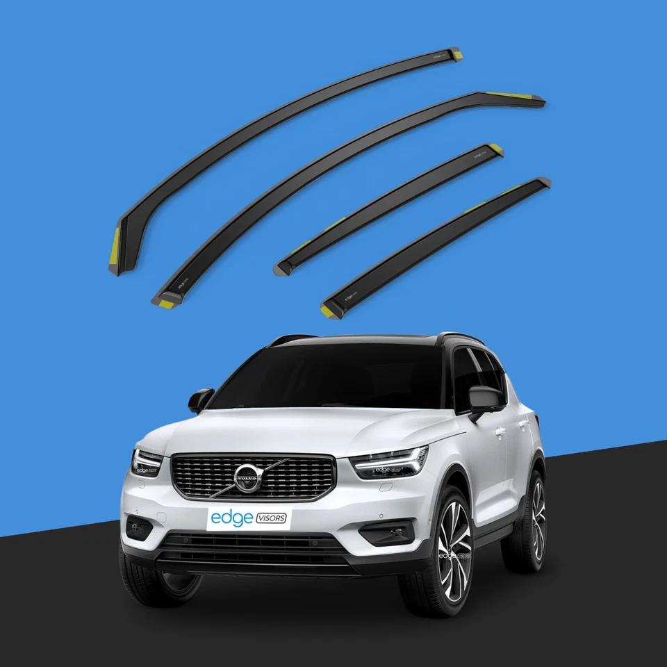 VOLVO XC40 2017-2025 5 Door SUV Wind Deflectors 4pc Tinted - Image 1 of 4