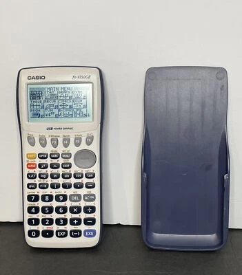 Casio FX-9750GII Graphing Power Graphic Calculator w/ Cover Tested & Working - Image 1 of 4