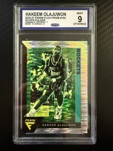 Hakeem Olajuwon 2020-21 Panini Flux Silver Pulsar #195 HOF Mint 9 CCG - Bild 1 von 2
