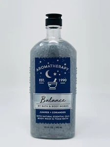 Bath & Body Works Aromatherapy BALANCE Juniper + Coriander Body Wash and Foam - Picture 1 of 2