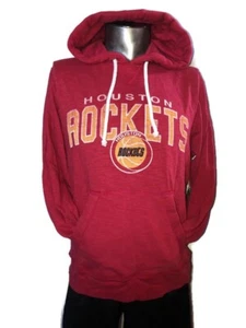 New NBA Houston Rockets Hardwood Classic 47 Rescue Red PULLOVER Hoodie Small - Picture 1 of 3