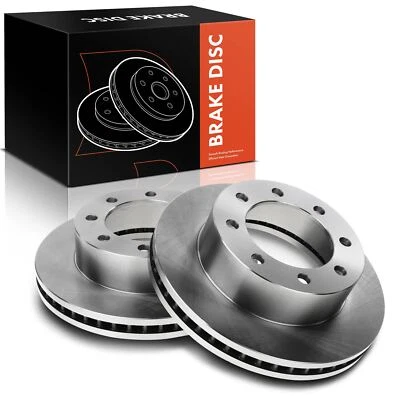 Front Disc Brake Rotors for Ford F-250 F-350 Super Duty 2005 2006 2007 2008-2012 - Imagem 1 de 4
