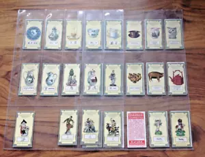 CHAIRMAN CIGARETTES Old Pottery & Porcelain 4th Series Part Set 46 out 50 cards. - Picture 1 of 3