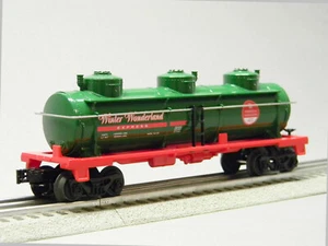 LIONEL WINTER WONDERLAND WHIMSICAL WINTER MIX TANK CAR O GAUGE 1923150-T  NEW - Picture 1 of 6