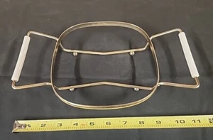 Vintage METAL TRIVET Casserole Dish Holder MID CENTURY - Picture 1 of 4