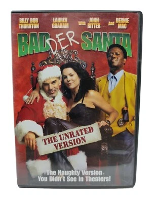 Bad Santa (DVD, 2004, Badder Santa: The Unrated Version) - Image 1 of 3