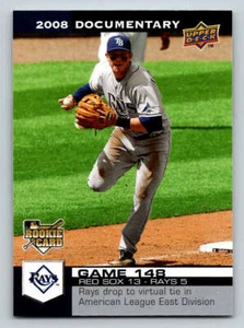 2008 Upper Deck Documentary #4431 Evan Longoria RC (ref 175429) - Picture 1 of 2