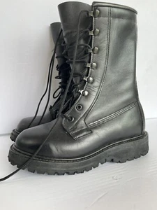 Vibram Childs Combat Boots Barely Worn 3 R # 11417C - Picture 1 of 5