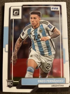 2022-23 Donruss Optic Base 66 Enzo Fernandez Argentina FIFA World Cup - Picture 1 of 2
