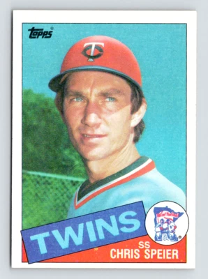 1985 Topps Card, #577 Chris Speier, Minnesota Twins - Image 1 of 3