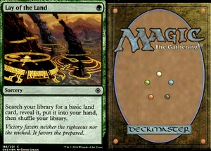 Magic the Gathering -MTG- Lay of the Land Foil - Picture 1 of 1