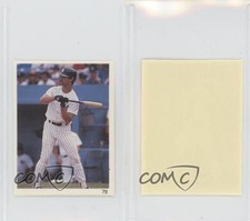 1989 Red Foley's Best Baseball Book Ever Stickers Don Mattingly #79