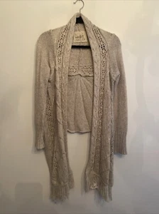 Anthropologie Angel Of The North Sweater Size Medium Boho - Picture 1 of 7