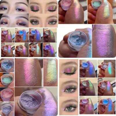 Multichrome Eyeshadow Chameleon Eyeshadow Waterproof Lasting Long Glitter - Image 1 of 4