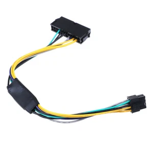 24Pin to 8p power ATX cable for dell optiplex 3020 7020 9020 T1700 Q75 6YXME - Afbeelding 1 van 7