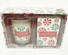 Michel Design Works Peppermint Swirl Candle and Soap Gift Set