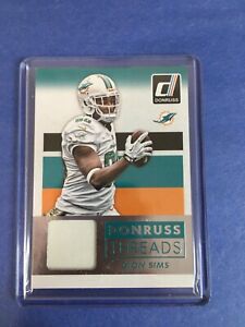 F165,593  2015 Donruss Threads #DTDS Dion Sims Miami Dolphins