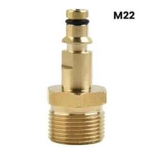 Adapter M22 Pressure Washer Quick Connect Plug-in nipple Hose adapter K?rcher - Bild 1 von 6