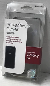 🌎 Original Samsung Clear protective Cover Case for Galaxy S7,Open Box ‼️ - Picture 1 of 2