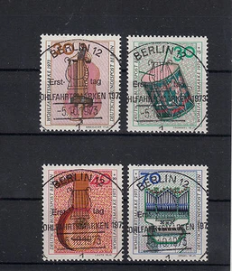 5999 ) Germany Berlin 1973 - Musical instruments, .. fantastic full stamp - Picture 1 of 1