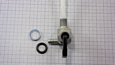 Rubinetto Benzina M10x1 Uscita Sinistra Generatore EBERTH - Qualità 1A Italia - Immagine 1 di 4