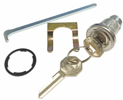 Trunk Lock Set With Keys 1953-1958 Bel Air 150 210 Nomad 1956-1960 Corvette - Image 1 of 2