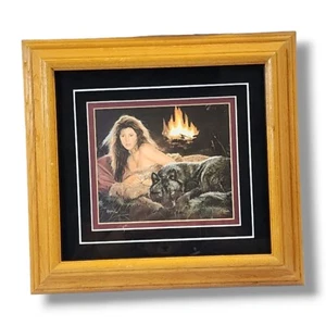 Maija “Evening Glow” Signed & Dated 1997 Print in Oak Frame - Picture 1 of 12