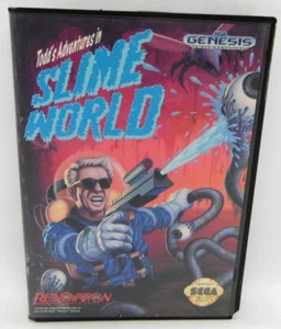 Todd's Adventures in Slime World (Sega Genesis, 1991) Complete cib tested - Picture 1 of 4