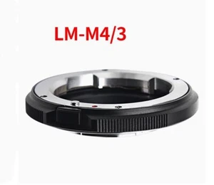 Adaptador de alta precisión LAINA LM-M4/3 para lente Leica M LM a cámara de montaje M4/3 BK - Imagen 1 de 4
