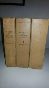 LE OPERE DEGLI SCRITTORI ITALIANI 1 2 3 - Le Monnier - COPIE NUMERATE - VL55 - Picture 1 of 12