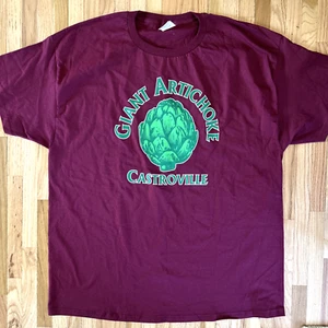 Giant Artichoke Castroville T-Shirt - Gildan Men's Extra Large - EUC - Picture 1 of 5