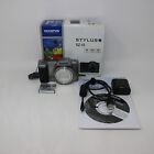Olympus Stylus SZ-15 16MP Digital Camera - Complete W/ Box - Tested & Working