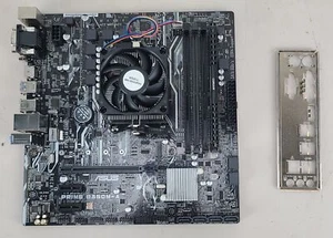 Asus Prime B350M-A Motherboard w/ AMD A8-9600 Radeon R7+ 8GB Vengeance DDR4 - Picture 1 of 9