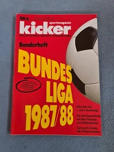 Kicker Sonderheft Bundesliga 1987/88, TOP Zustand! - Bild 1 von 2