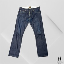 Civilianaire Dark Blue Japanese Selvedge Edge 5 Pocket Cotton Jeans Mens 29 x 29