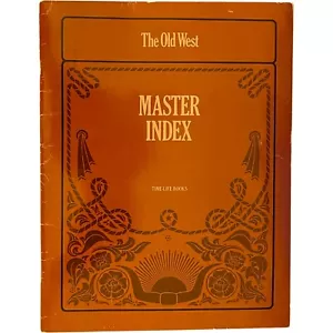 Time Life Old West, Rare Master Index Volume Paperback, 1980, stated first print - Imagen 1 de 5
